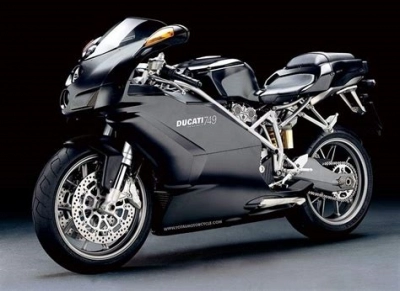 Ducati 749 5 Biposto Dark  onderhoud en accessoires
