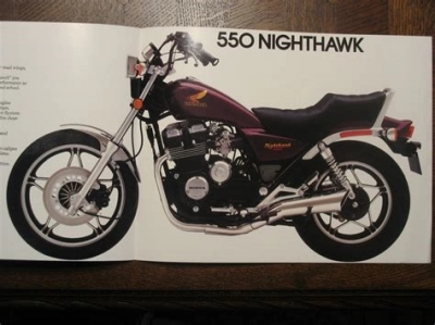 Honda CB 550 SC D Nighthawk  maintenance and accessories