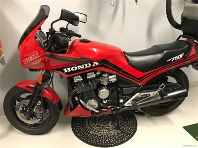 Honda CBX 750 F maintenance and accessories