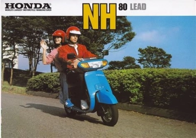 Honda NH 80 P Lead  onderhoud en accessoires