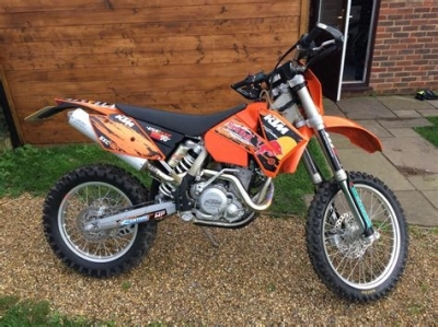 KTM 125 EXC maintenance and accessories