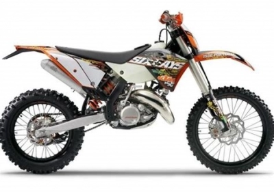 KTM 125 EXC A Sixdays  maintenance and accessories