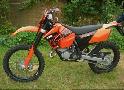 KTM 125 EXC maintenance and accessories