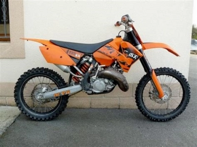 KTM 125 SX maintenance and accessories