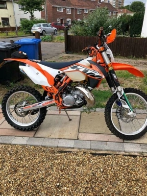 KTM 200 EXC  maintenance and accessories