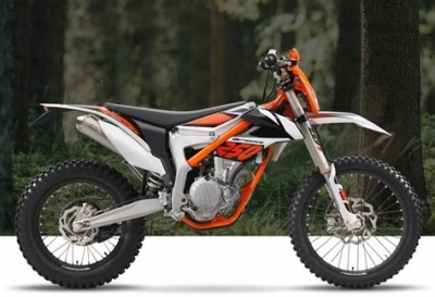 KTM 250 Freeride F maintenance and accessories