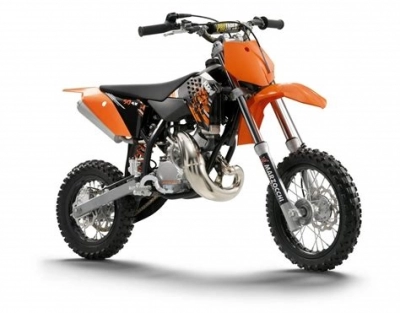 KTM 50 SX maintenance and accessories