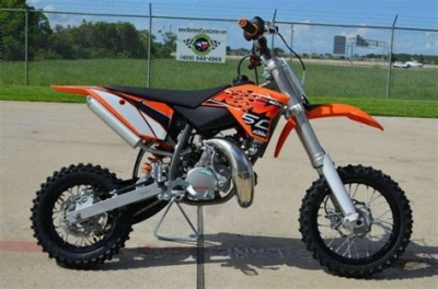 KTM 50 SX maintenance and accessories