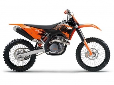 KTM 505 SX-F maintenance and accessories