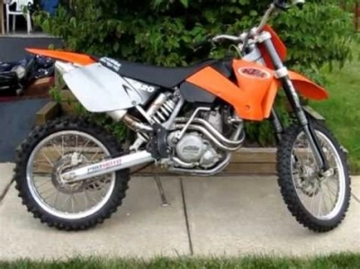 KTM 520 SX 1 Racing  maintenance and accessories