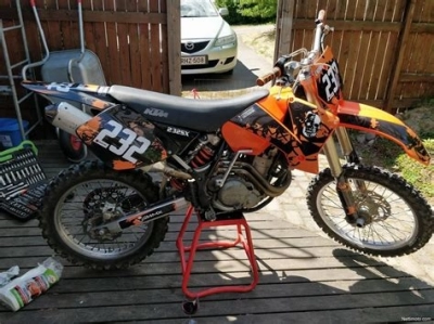 KTM 525 SX 3 Racing  maintenance and accessories