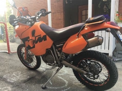 KTM 640 LC4 Y Adventure  maintenance and accessories