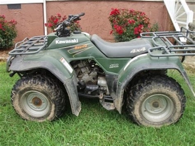 Mantenimiento y accesorios Kawasaki KLF 400 Bayou 4X4