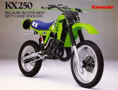 Kawasaki KX 250 onderhoud en accessoires