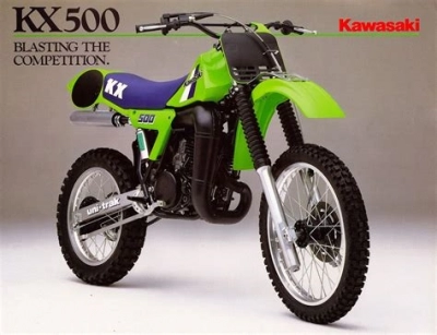 Kawasaki KX 500 onderhoud en accessoires