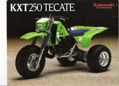 Kawasaki KXT 250 Tecate onderhoud en accessoires
