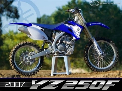 Yamaha YZ 250 F onderhoud en accessoires