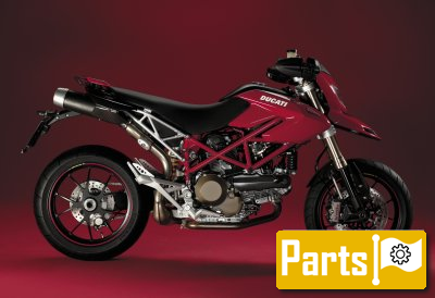 De onderdelen catalogus van de Ducati HYPERMOTARD S 2008, 1100cc
