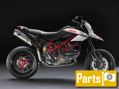 De onderdelen catalogus van de Ducati HYPERMOTARD Evo Sp 2010, 1100cc