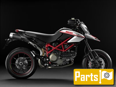 De onderdelen catalogus van de Ducati HYPERMOTARD Evo Sp 2011, 1100cc