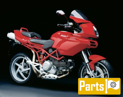 De onderdelen catalogus van de Ducati Mts1000ds Eu 2006