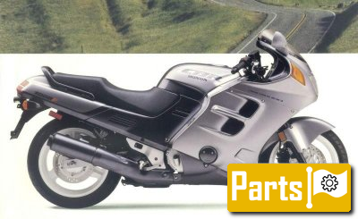 De onderdelen catalogus van de Honda Cbr1000f 1992, 1000cc