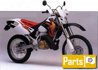De onderdelen catalogus van de Honda Cr250r 1998, 250cc