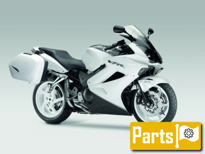 De onderdelen catalogus van de Honda Vfr800x 2012, 800cc
