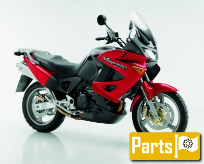 De onderdelen catalogus van de Honda Xl1000v 2003, 1000cc