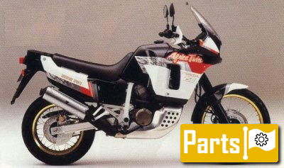 De onderdelen catalogus van de Honda Xrv750 1993