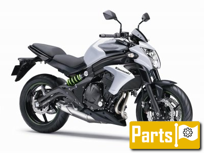 De onderdelen catalogus van de Kawasaki Er 6n Abs 2015, 650cc