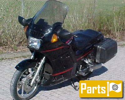 De onderdelen catalogus van de Kawasaki 1000gtr 1992, 1000cc