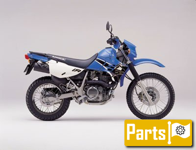 De onderdelen catalogus van de Kawasaki Klr650 2001, 650cc
