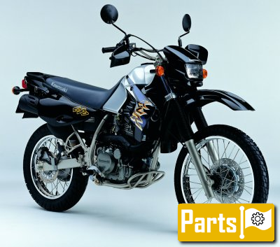 De onderdelen catalogus van de Kawasaki Klr650c 2004, 650cc