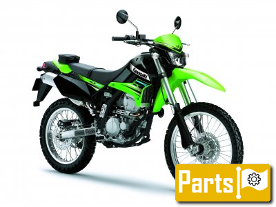 De onderdelen catalogus van de Kawasaki Klx250 2012, 250cc