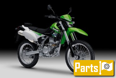 De onderdelen catalogus van de Kawasaki Klx250 2013, 250cc