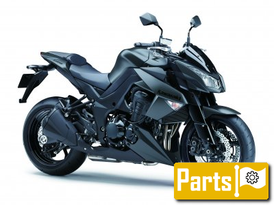 De onderdelen catalogus van de Kawasaki Z1000sx Abs 2013, 1000cc