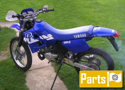 De onderdelen catalogus van de Yamaha Dt125r 1999, 125cc
