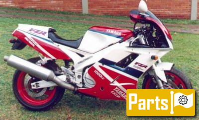 De onderdelen catalogus van de Yamaha Fzr1000 1993, 1000cc