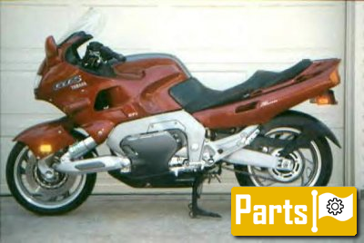 De onderdelen catalogus van de Yamaha Gts1000a 1993, 1000cc