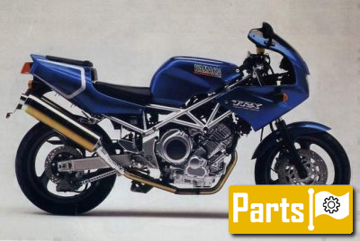 De onderdelen catalogus van de Yamaha Trx850 1996