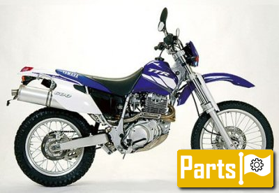 De onderdelen catalogus van de Yamaha Tt600re 2004, 600cc