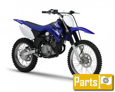 De onderdelen catalogus van de Yamaha Tt R50e 2012, 50cc