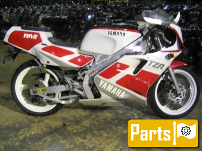 De onderdelen catalogus van de Yamaha Tz250 1990, 250cc