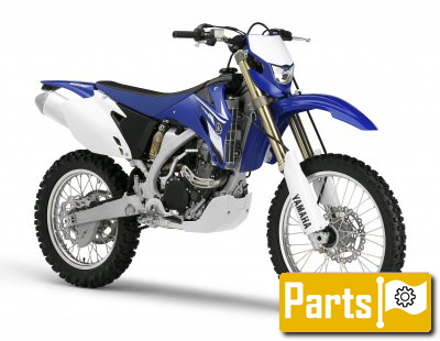 De onderdelen catalogus van de Yamaha Wr250x 2008, 250cc