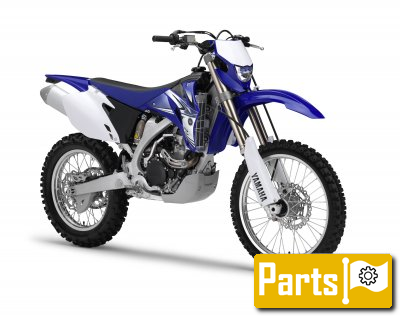 De onderdelen catalogus van de Yamaha Wr250x 2011, 250cc