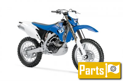 De onderdelen catalogus van de Yamaha Wr250x 2014, 250cc
