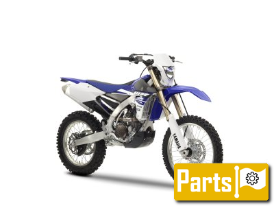 De onderdelen catalogus van de Yamaha Wr250r 2015, 250cc