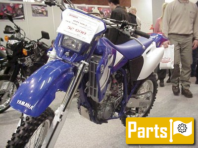 De onderdelen catalogus van de Yamaha Wr400f 2000, 400cc