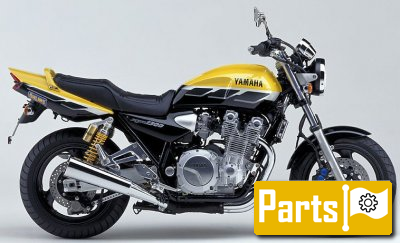 De onderdelen catalogus van de Yamaha Xjr1300sp 2001